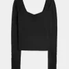 Gilly Hicks Active Recharge Cinch Sweetheart Top Gilly Hicks Active Recharge Cinch Sweetheart Top