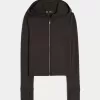 Gilly Hicks Active Recharge Hooded Crop Zip-Up Top Gilly Hicks Active Recharge Hooded Crop Zip-Up Top