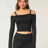 Gilly Hicks Active Recharge Off-the-Soulder Top