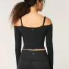 Gilly Hicks Active Recharge Off-the-Soulder Top
