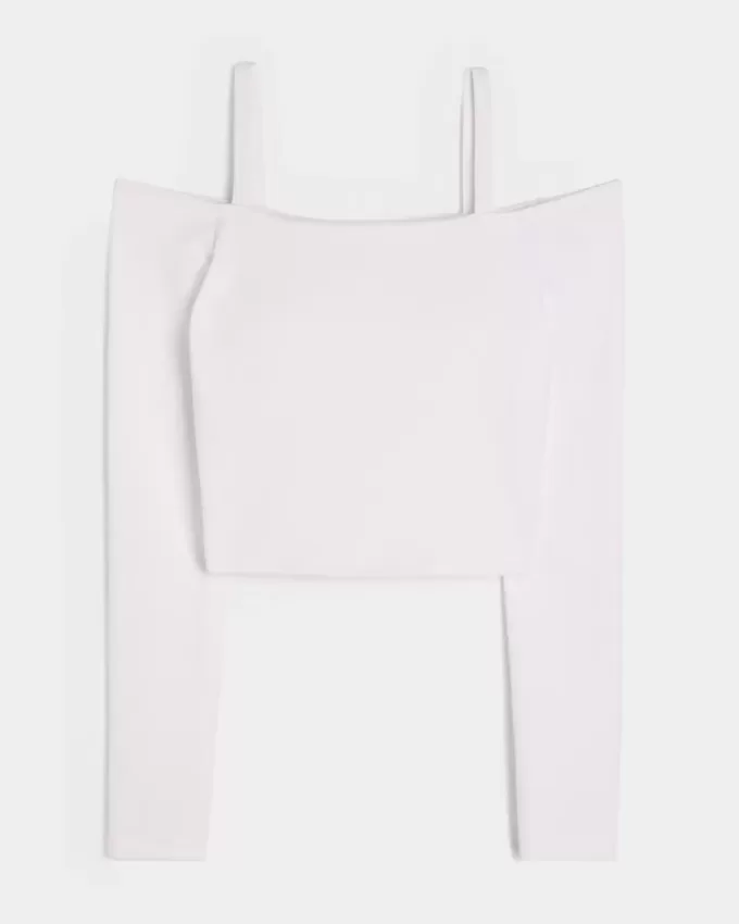 Gilly Hicks Active Recharge Off-the-Soulder Top Gilly Hicks Active Recharge Off-the-Soulder Top