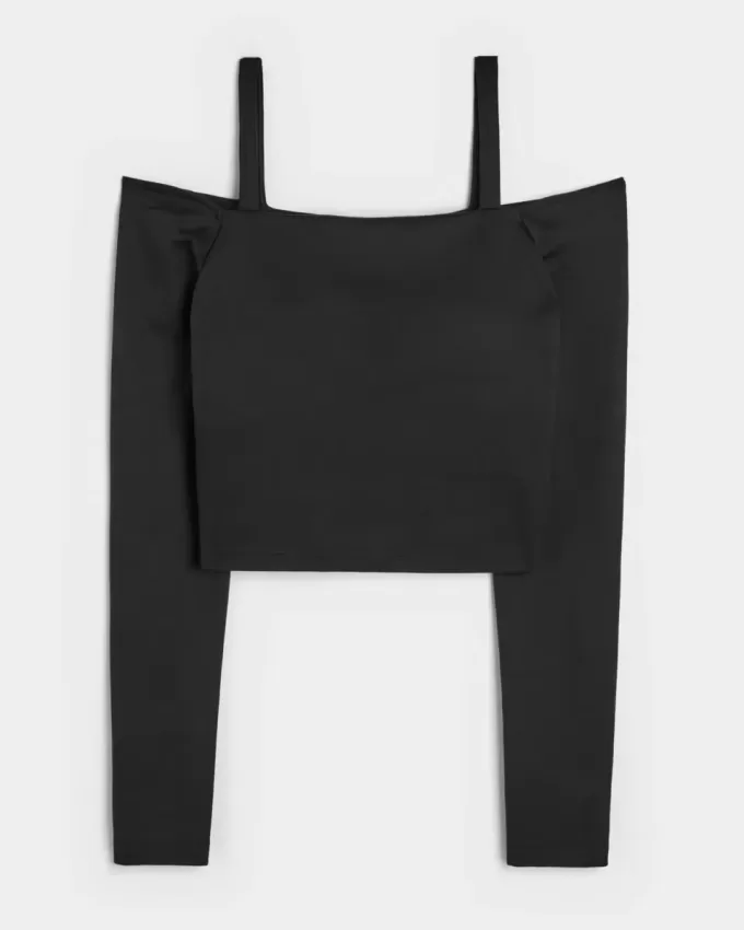 Gilly Hicks Active Recharge Off-the-Soulder Top