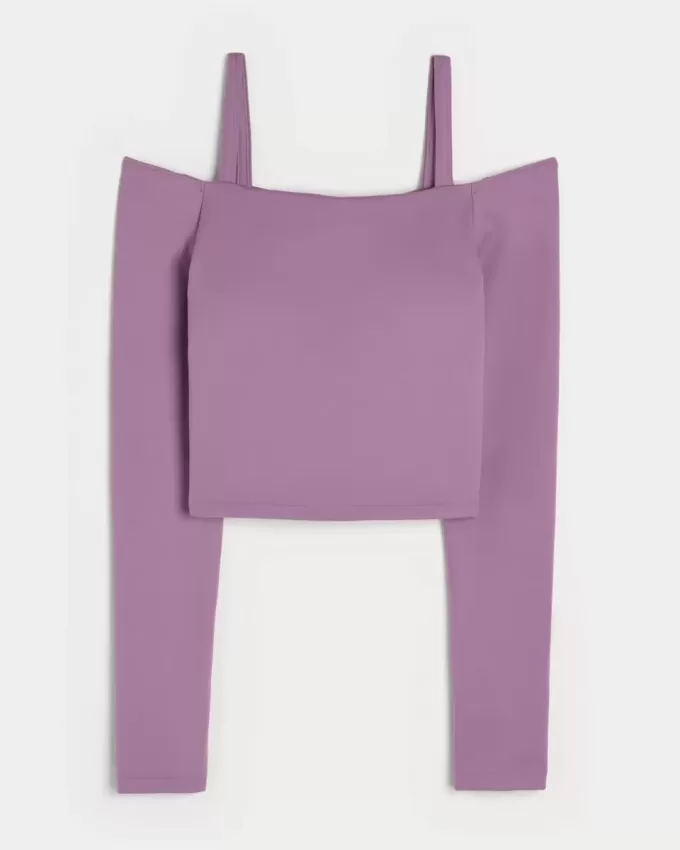 Gilly Hicks Active Recharge Off-the-Soulder Top Gilly Hicks Active Recharge Off-the-Soulder Top