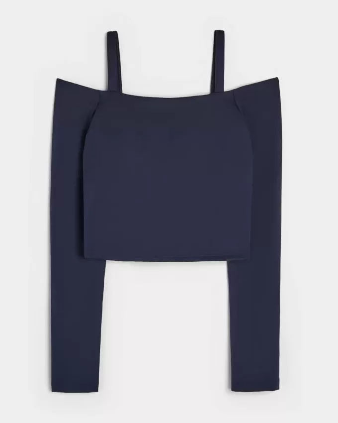 Gilly Hicks Active Recharge Off-the-Soulder Top Gilly Hicks Active Recharge Off-the-Soulder Top