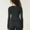 Gilly Hicks Active Recharge Ruched Sweetheart Top Gilly Hicks Active Recharge Ruched Sweetheart Top