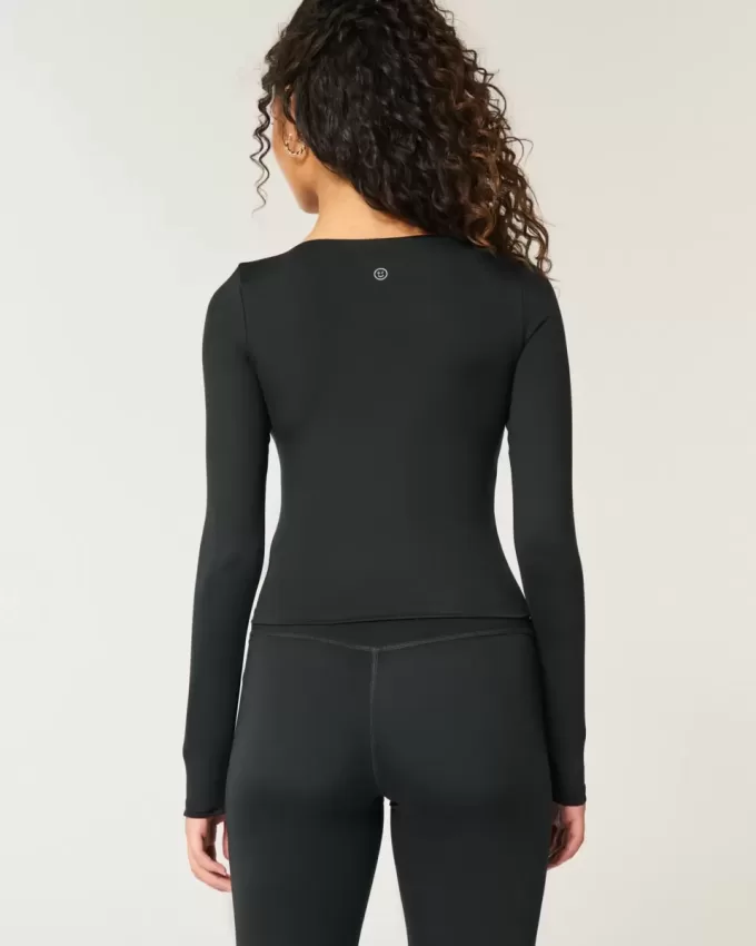 Gilly Hicks Active Recharge Ruched Sweetheart Top Gilly Hicks Active Recharge Ruched Sweetheart Top