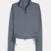 Gilly Hicks Active Recharge Side-Tie Zip-Up Jacka Gilly Hicks Active Recharge Side-Tie Zip-Up Jacka