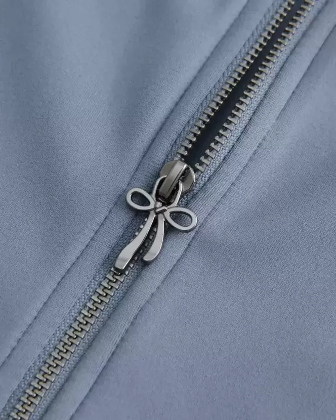 Gilly Hicks Active Recharge Side-Tie Zip-Up Jacka Gilly Hicks Active Recharge Side-Tie Zip-Up Jacka