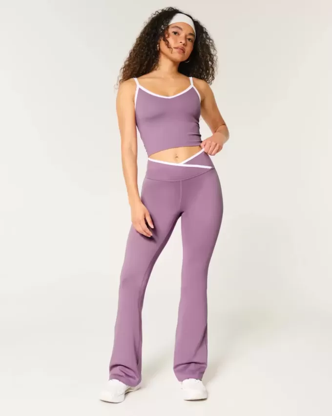 Gilly Hicks Active Recharge Tipped Flare Pants Gilly Hicks Active Recharge Tipped Flare Pants