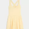 Gilly Hicks Active Recharge Wrap Halter Dress Gilly Hicks Active Recharge Wrap Halter Dress