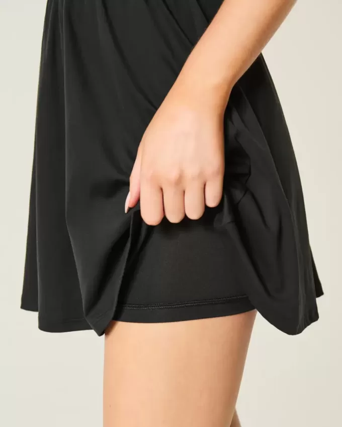 Gilly Hicks Active Recharge Wrap Halter Dress Gilly Hicks Active Recharge Wrap Halter Dress