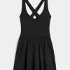 Gilly Hicks Active Recharge Wrap Halter Dress Gilly Hicks Active Recharge Wrap Halter Dress