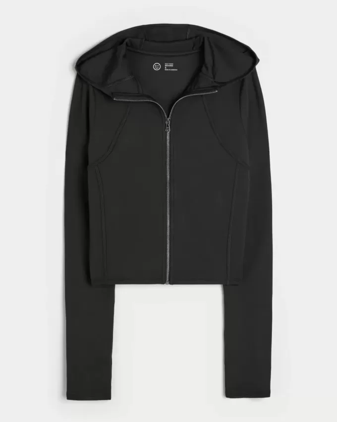 Gilly Hicks Active Recharge Zip-Up Hoodie Gilly Hicks Active Recharge Zip-Up Hoodie
