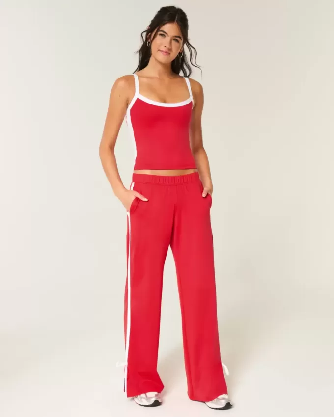 Gilly Hicks Active Side Bow Baggy Pants Gilly Hicks Active Side Bow Baggy Pants