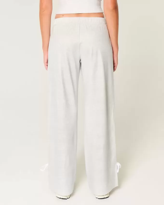 Gilly Hicks Active Side Bow Baggy Pants Gilly Hicks Active Side Bow Baggy Pants