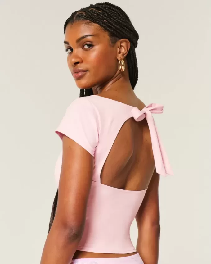 Gilly Hicks Active Tie-Back baletttopp Gilly Hicks Active Tie-Back baletttopp