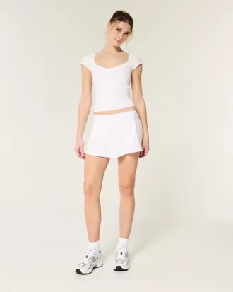 Gilly Hicks Mid-Rise Balett Wrap Skortie