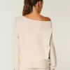 Gilly Hicks mysig off-the-shoulder rosetttröja Gilly Hicks mysig off-the-shoulder rosetttröja