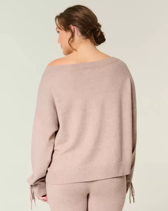 Gilly Hicks mysig off-the-shoulder rosetttröja Gilly Hicks mysig off-the-shoulder rosetttröja