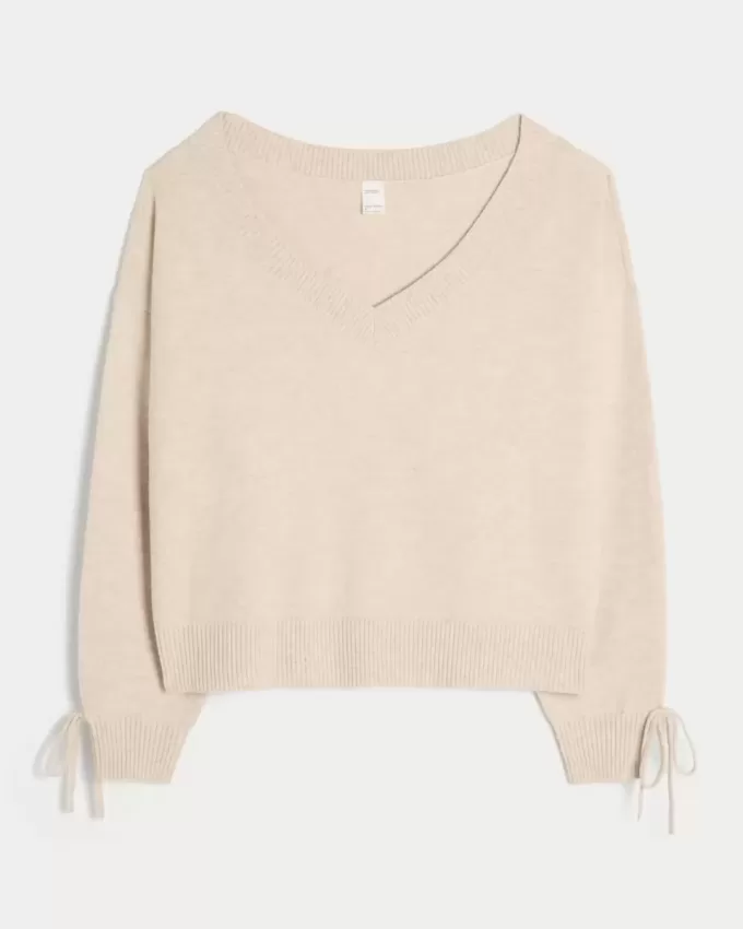 Gilly Hicks mysig off-the-shoulder rosetttröja Gilly Hicks mysig off-the-shoulder rosetttröja