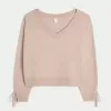 Gilly Hicks mysig off-the-shoulder rosetttröja Gilly Hicks mysig off-the-shoulder rosetttröja