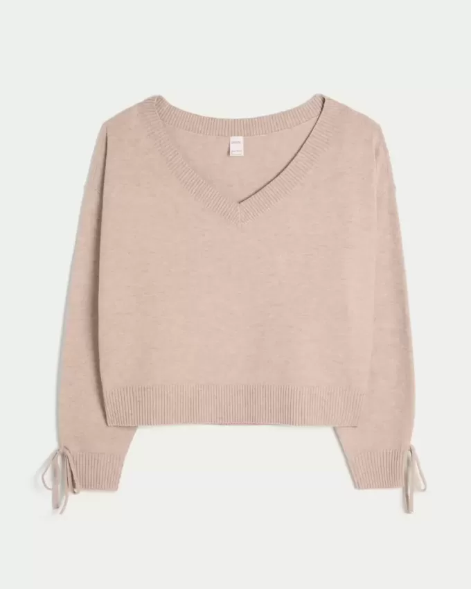 Gilly Hicks mysig off-the-shoulder rosetttröja Gilly Hicks mysig off-the-shoulder rosetttröja