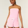 Gilly Hicks Mysig Strapless Waffle Onesie Gilly Hicks Mysig Strapless Waffle Onesie