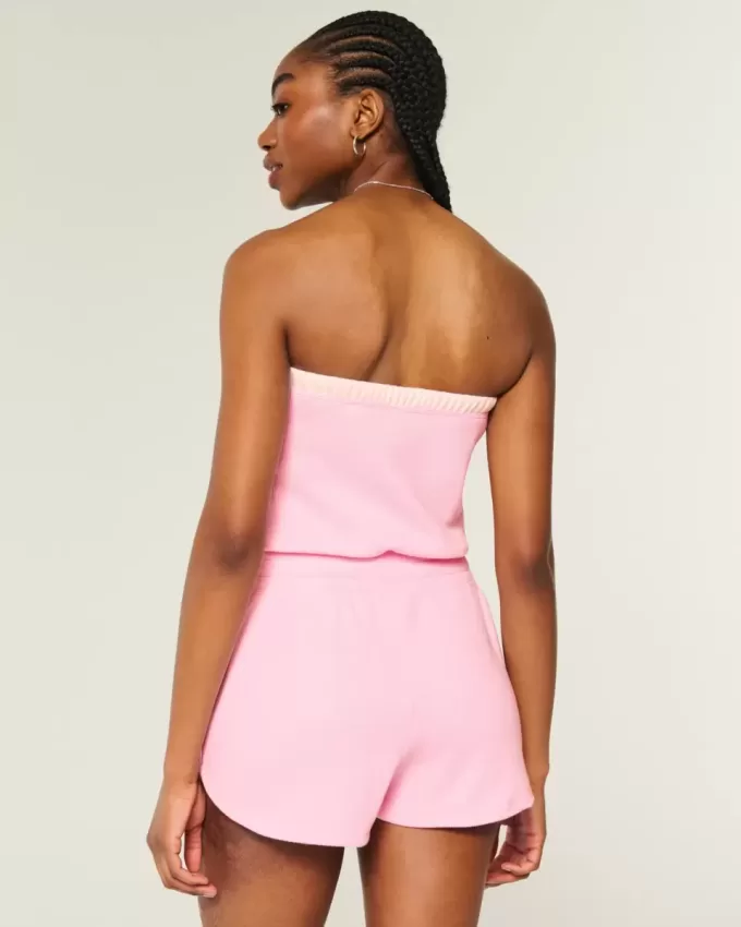 Gilly Hicks Mysig Strapless Waffle Onesie Gilly Hicks Mysig Strapless Waffle Onesie