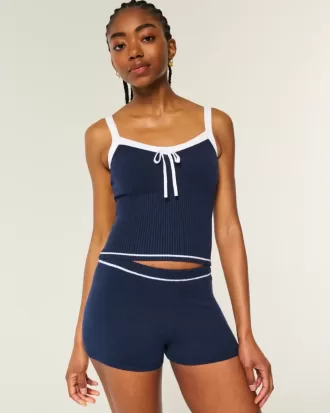 Gilly Hicks mysiga tröjastickade shorts