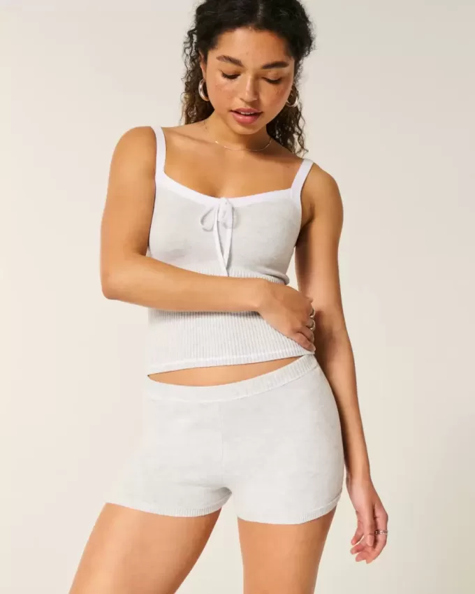 Gilly Hicks mysiga tröjastickade shorts Gilly Hicks mysiga tröjastickade shorts