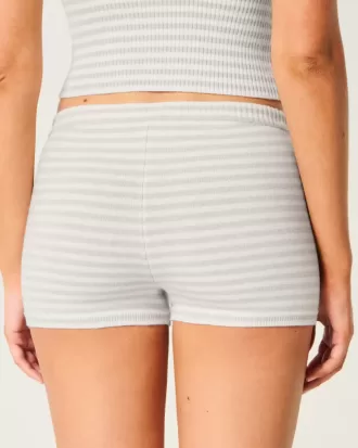 Gilly Hicks mysiga tröjastickade shorts