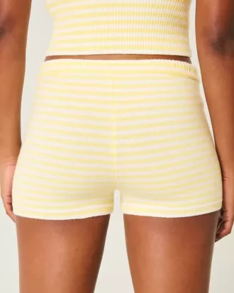Gilly Hicks mysiga tröjastickade shorts