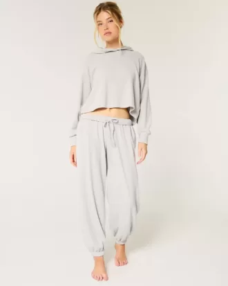 Gilly Hicks mysiga våffla Baggy joggingbyxor