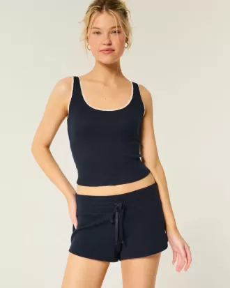 Gilly Hicks Mysiga Waffle Mini Shorts