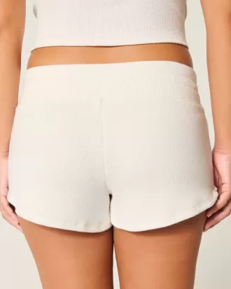 Gilly Hicks Mysiga Waffle Mini Shorts
