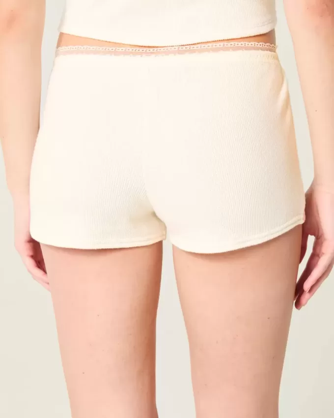 Gilly Hicks Shortie-shorts med våffelspets Gilly Hicks Shortie-shorts med våffelspets