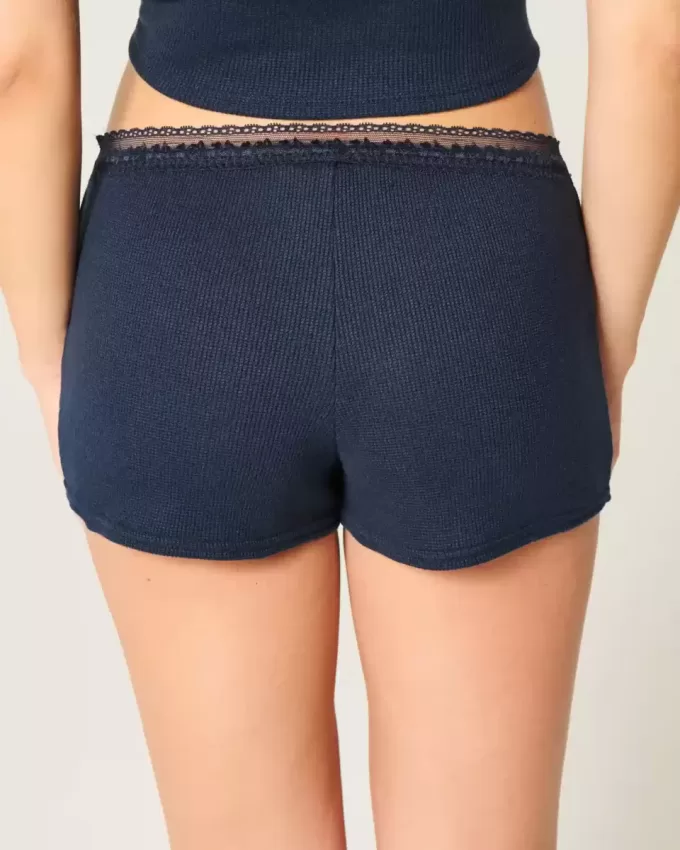 Gilly Hicks Shortie-shorts med våffelspets Gilly Hicks Shortie-shorts med våffelspets