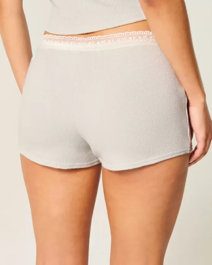 Gilly Hicks Shortie-shorts med våffelspets Gilly Hicks Shortie-shorts med våffelspets