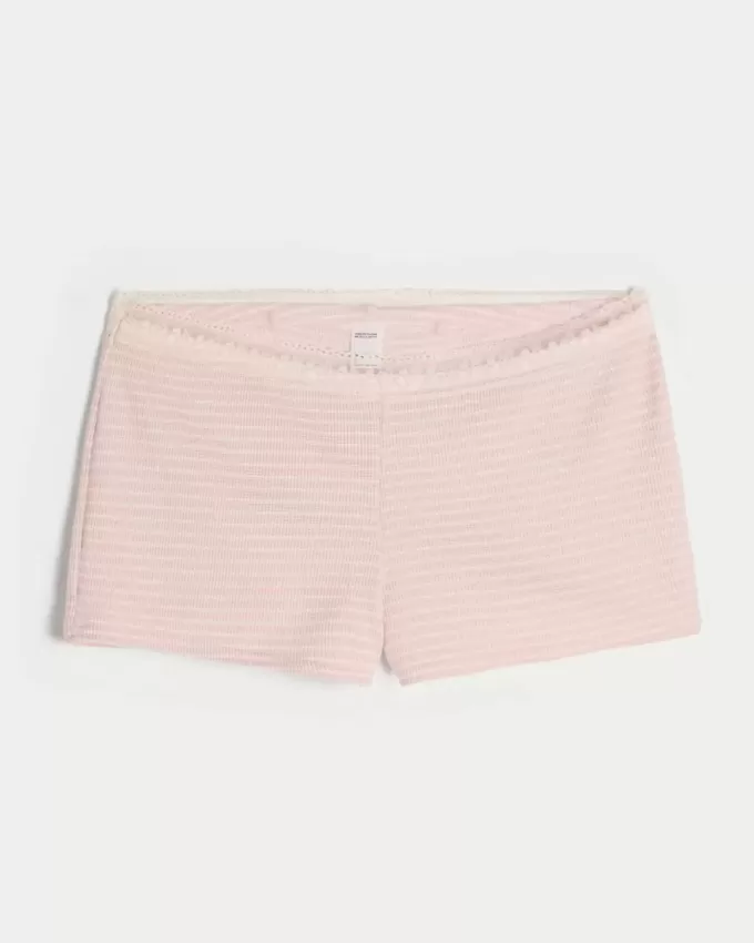 Gilly Hicks Shortie-shorts med våffelspets Gilly Hicks Shortie-shorts med våffelspets