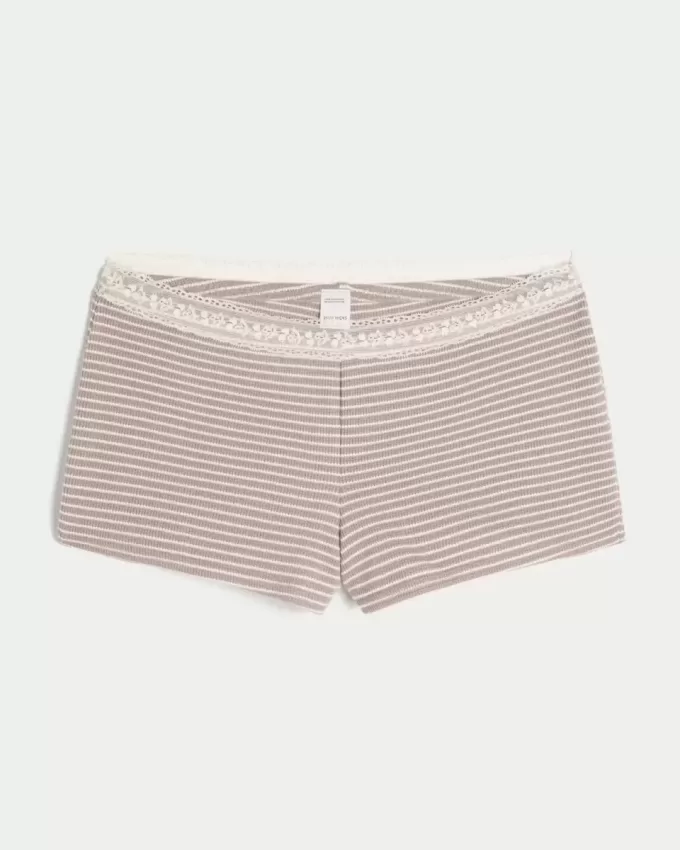 Gilly Hicks Shortie-shorts med våffelspets Gilly Hicks Shortie-shorts med våffelspets