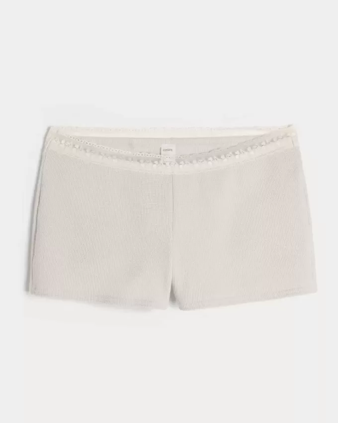 Gilly Hicks Shortie-shorts med våffelspets Gilly Hicks Shortie-shorts med våffelspets