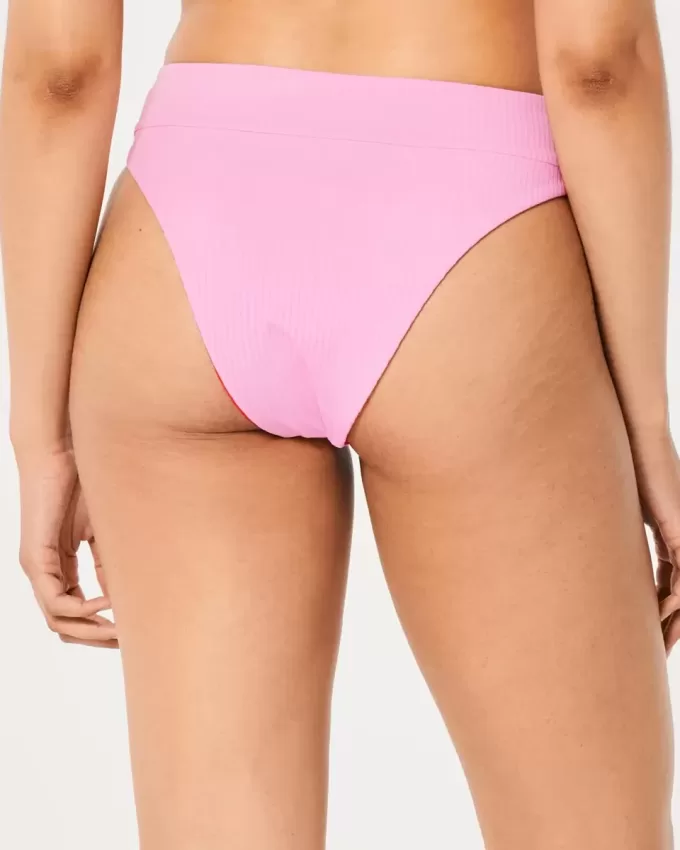 Gilly Hicks vändbar bikinibotten med högt ben och hög midja