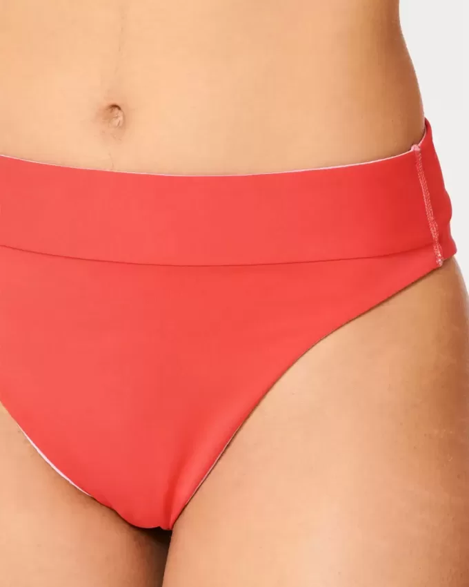 Gilly Hicks vändbar bikinibotten med högt ben och hög midja