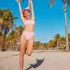 Gilly Hicks vändbar bikinibotten med högt ben och hög midja