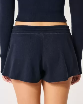 Gilly Hicks Waffle Flutter Shorts