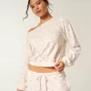 Gilly Hicks Waffle Off-the-Soulder Top Gilly Hicks Waffle Off-the-Soulder Top