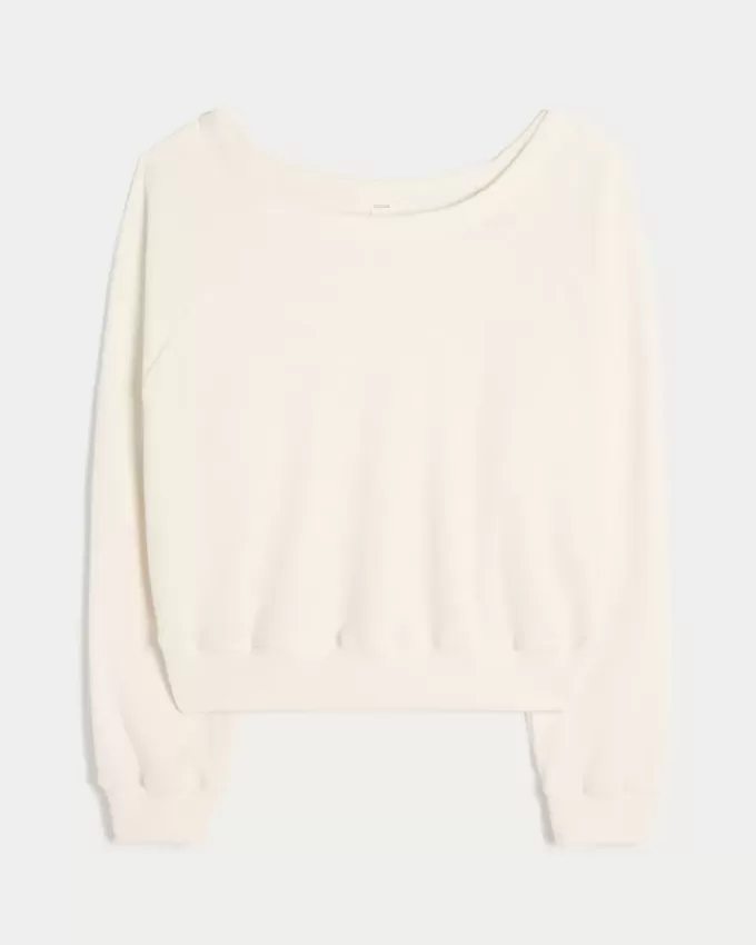 Gilly Hicks Waffle Off-the-Soulder Top Gilly Hicks Waffle Off-the-Soulder Top