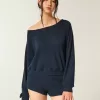 Gilly Hicks Waffle Off-the-Soulder Top Gilly Hicks Waffle Off-the-Soulder Top