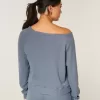 Gilly Hicks Waffle Off-the-Soulder Top Gilly Hicks Waffle Off-the-Soulder Top