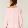 Gilly Hicks Waffle Off-the-Soulder Top Gilly Hicks Waffle Off-the-Soulder Top
